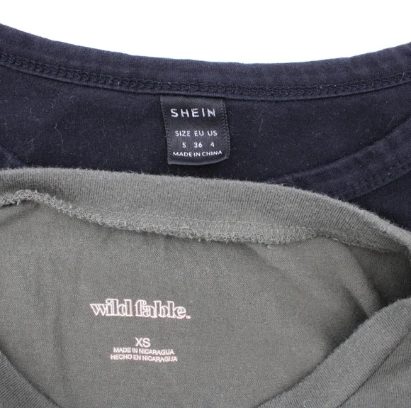 Women’s Crop Top Bundle – Wild Fable XS & Shein S - Picture 4 of 4